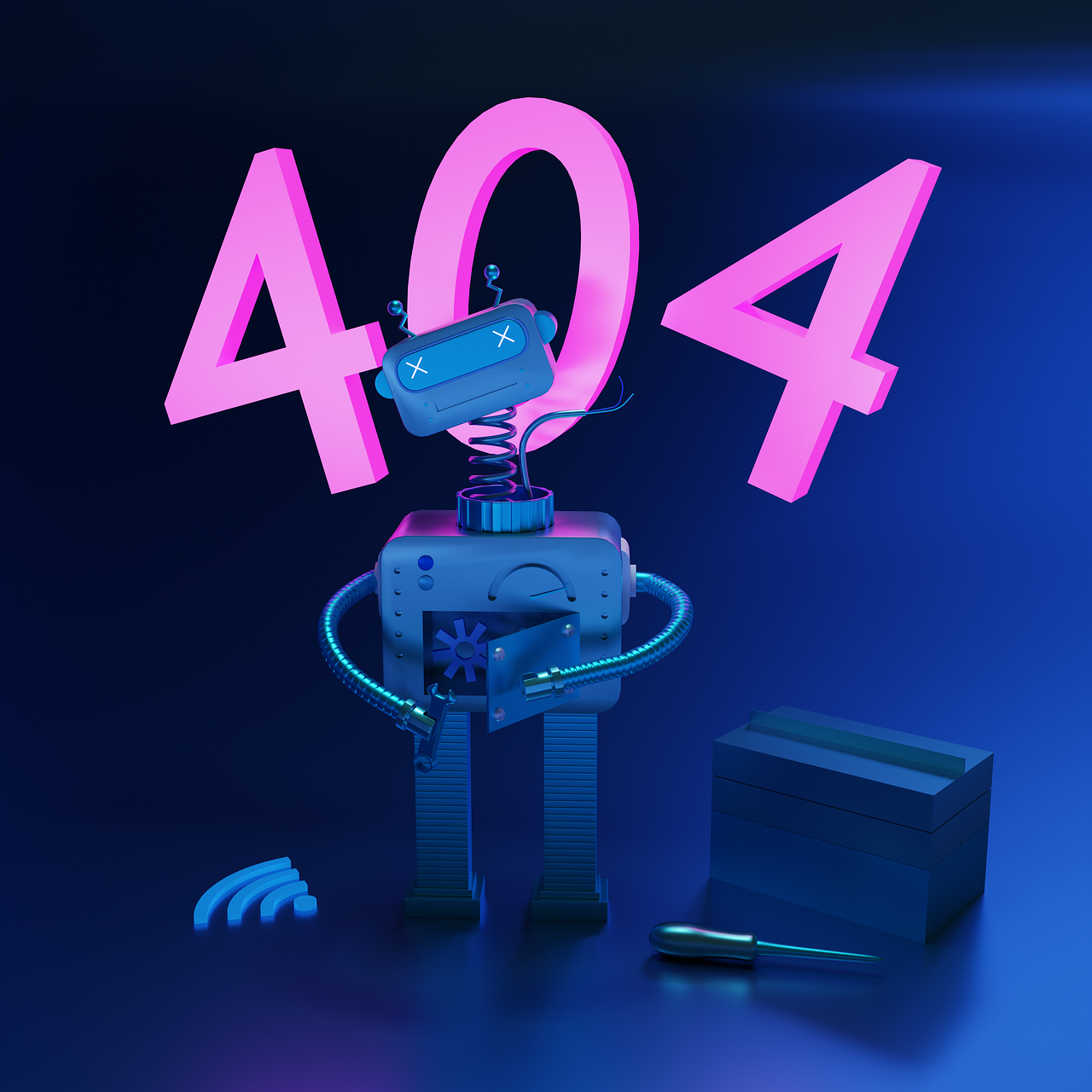 404 Error - Page Not Found